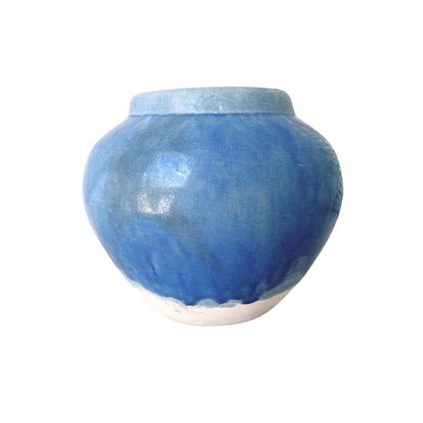 Henan Blue Assorted Vases, 5 Styles, Sold Individually