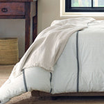 Fringe Matelasse Blanket King, Ivory