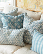 Atlas Mineral Linen Cushion, 14" x 22"