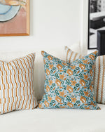 Hanko Sahara Linen Cushion, 22" x 22"