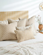 Ordu Petal Linen Cushion, 12" x 18"