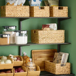 Water Hyacinth Bin Natural, 5 Sizes