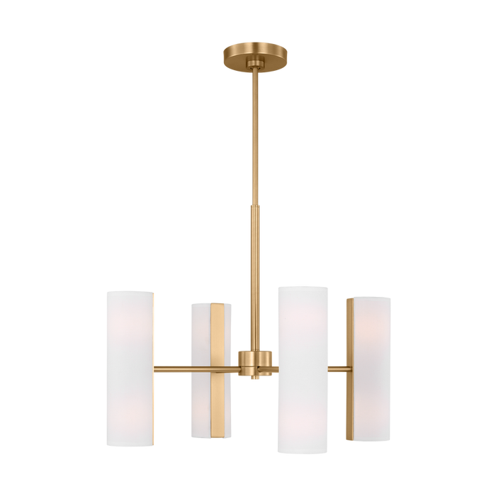 Capalino Medium Chandelier, Satin Brass