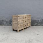 Natural Elm Dresser, 59"L x 20"W x 40"