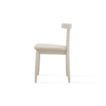 Arial Leather Horn Chair, Dove/Sand