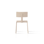 Cato Top Grain Leather Side Chair, Heritage Sand