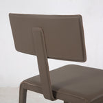 Cato Top Grain Leather Bar Stool, Flint