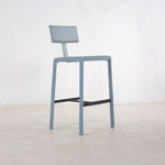 Cato Top Grain Leather Bar Stool, Dawn