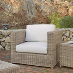 Sag Harbor Chat Chair, Oyster/Canvas