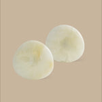 Stone Coaster Set of 2, White Onyx