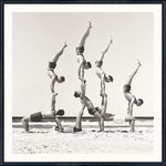 Nostalgia Collection - Beachobatics C. 1943 - Mid, 18.75" × 18.75"