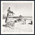 Nostalgia Collection - Life Guard, C. 1947 - Mid, 18.75" × 18.75"