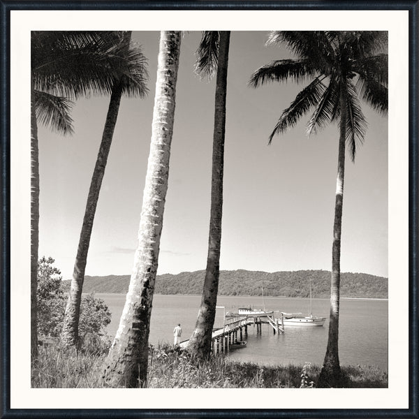 Nostalgia Collection - Island Dock C. 1959 - Mid, Single, 18.75" × 18.75"