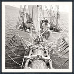 Nostalgia Collection - Brigantine C. 1962 - Mid, 18.75" × 18.75"
