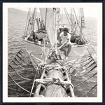 Nostalgia Collection - Brigantine C. 1962 - Mid, 18.75" × 18.75"