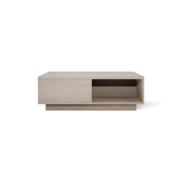 Papyrus Elm Cocktail Table, Dove, 48" x 32"