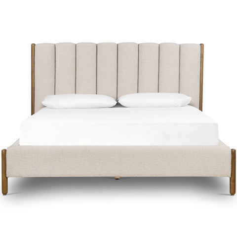 Emma Bed, Knoll Sand, King & Queen