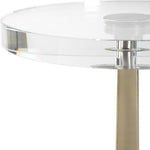 Groove Drinks Table, 10"Dia x 24"H