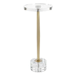 Groove Drinks Table, 10"Dia x 24"H