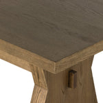 Tia Dining Table, Drifted Oak Solid, 108"W x 42"D