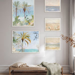 Raw Canvas Series: Palm Coast I, 21" x 17"