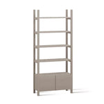 Dune 82" Bookcase, Fawn