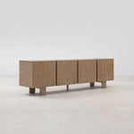 Mesa 80" Media Cabinet, Fawn