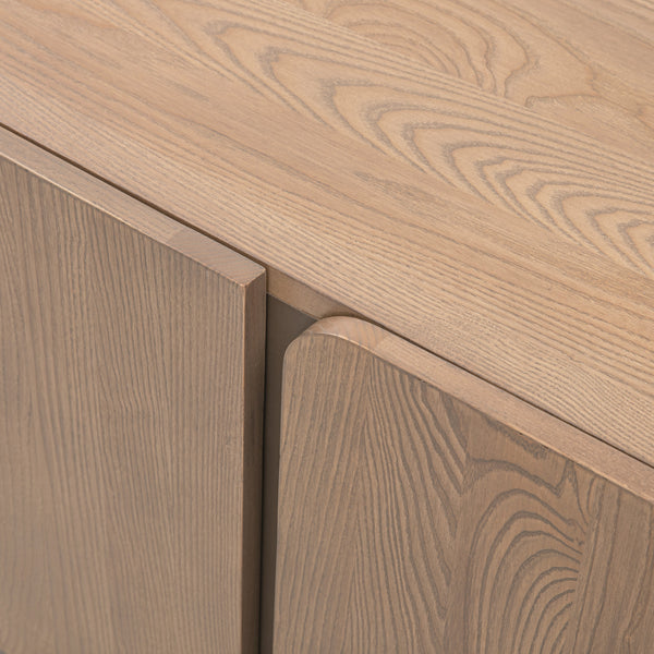 Mesa 80" Media Cabinet, Fawn