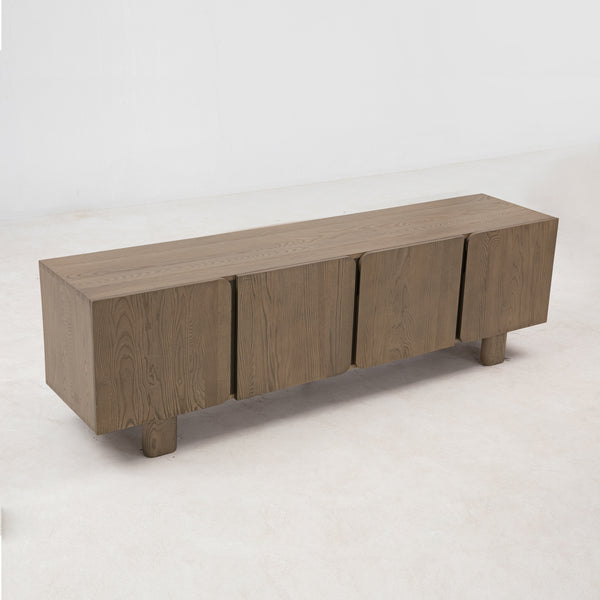 Mesa 80" Media Cabinet, Shitake
