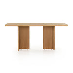 Lars Dining Table 71", Natural Oak Veneer, 71"W x 33.5"D
