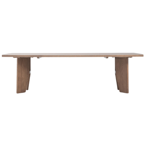 Cove 110" Dining Table, Fawn