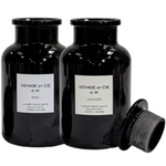 Voyage et Cie Violet Glass Botanical Mineral Salts
