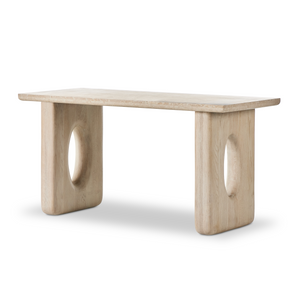 Eliza Desk, White Oak, 60"W x 25"D