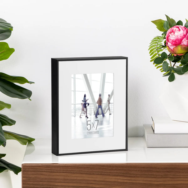 Boulevard Black Veneer 5x7" Photo Frame