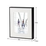 Boulevard Black Veneer 5x7" Photo Frame