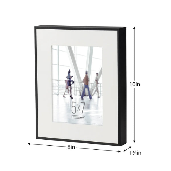 Boulevard Black Veneer 5x7" Photo Frame