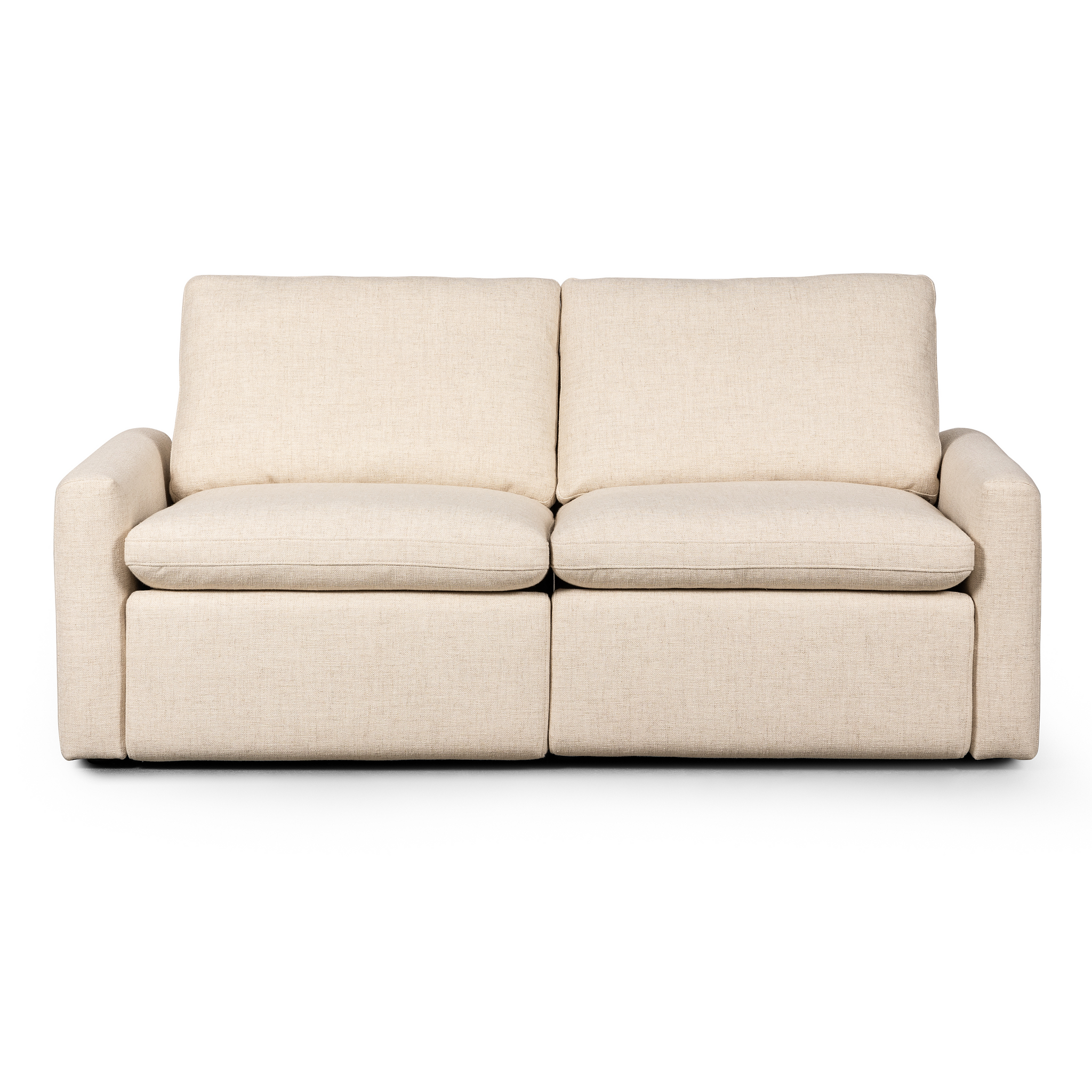 Tillery Power Recliner 2PC 78" Sectional, Antigio Natural Performance Fabric