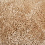 Balle Shearling Pillow Set of 2, Beige, 12"