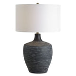 Graphite Table Lamp, 25"H