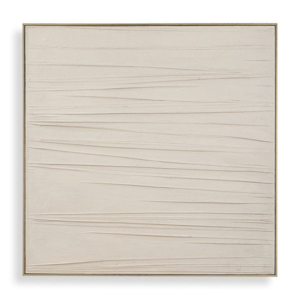 Walking The Line Hand Painted Canvas, 49" x 49"