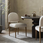 Abilene Dining Chair, Somerton Ash Performance Fabric