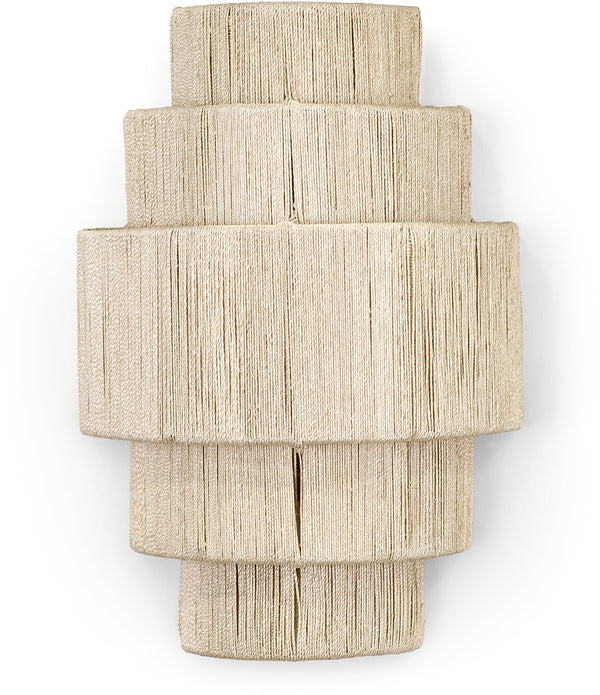 Everly 5 Tiered Sconce, Natural