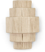Everly 5 Tiered Sconce, Natural