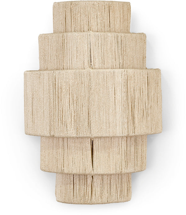 Everly 5 Tiered Sconce, Natural