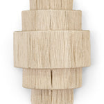 Everly 5 Tiered Sconce, Natural