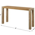 Bentley Console Table, 52"W x 13"D x 31"H