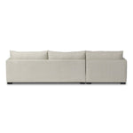 Wickham 2Pc Left Chaise Sleeper Sectional W/Storage, Alameda Snow, 125.5"W