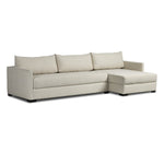 Wickham 2Pc Right Chaise Sleeper Sectional W/Storage, Alameda Snow, 125.5"W