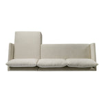 Wickham 2Pc Right Chaise Sleeper Sectional W/Storage, Alameda Snow, 125.5"W