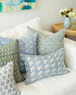 Chowk Tahoe Linen Cushion, 14" x 22"
